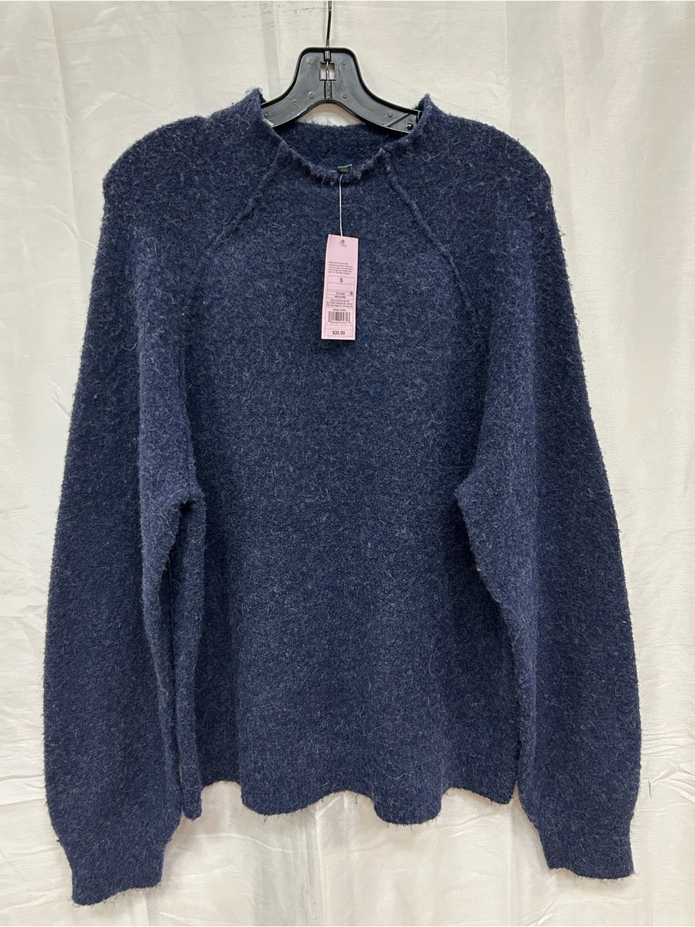wild fable Navy Fuzzy Turtleneck Sweater